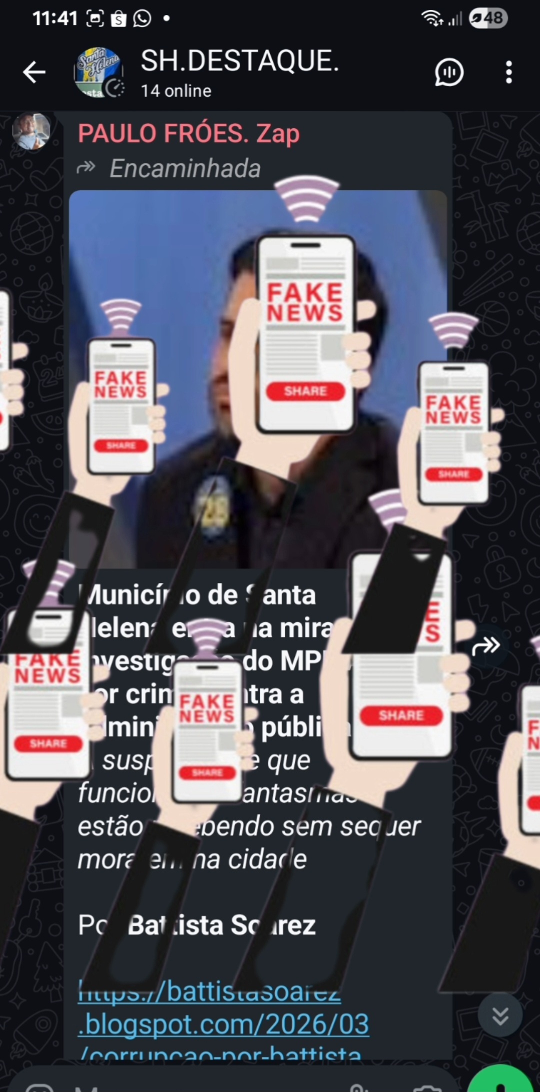 Leia mais sobre o artigo *Domingo de Ramos em com premiação alta expõe desespero da oposição em Santa Helena*  *Enquanto a gestão entrega e movimenta a economia, a oposição apela para ataques e desinformação, sem apresentar propostas. De um lado, resultado; do outro, desespero.*