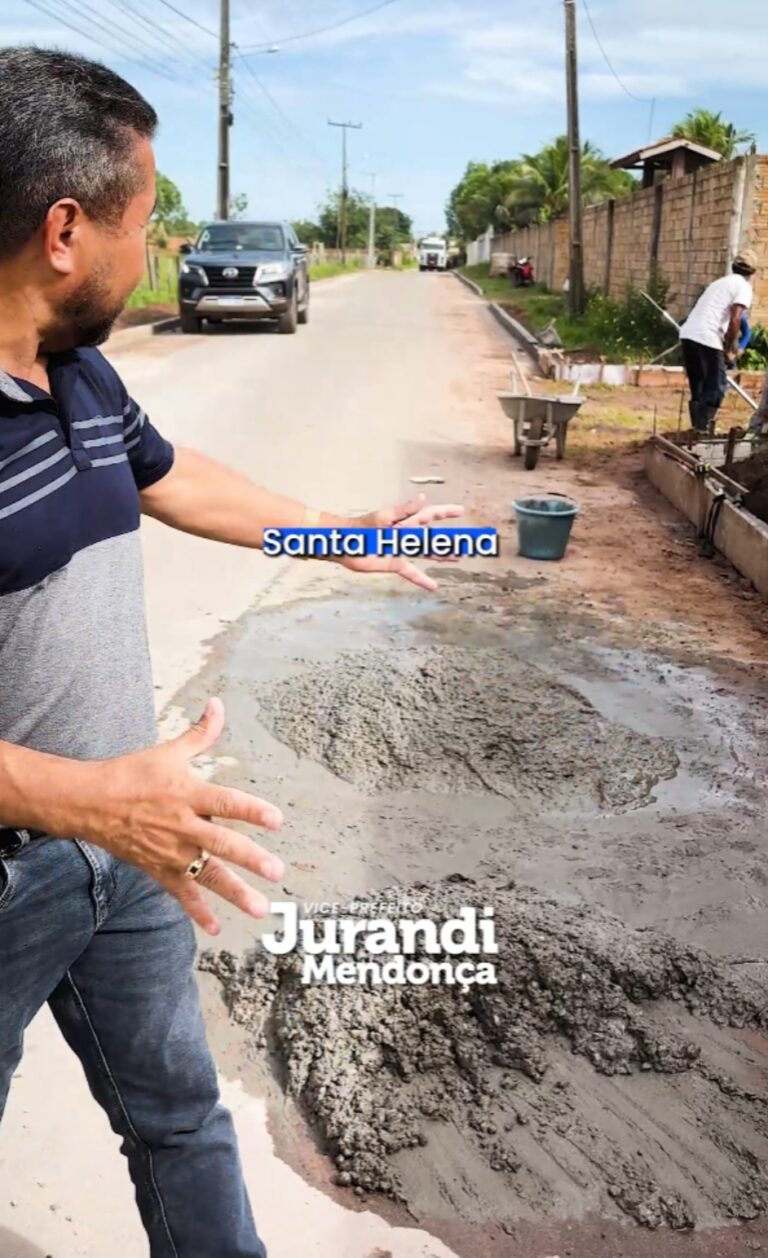 Leia mais sobre o artigo *Joãozinho Pavão mantém ritmo acelerado de obras na cidade*  *Após o asfalto, ruas da Morada Nova, Caema e Roseana Sarney recebem meio-fio, garantindo mais segurança, organização e durabilidade das vias.*