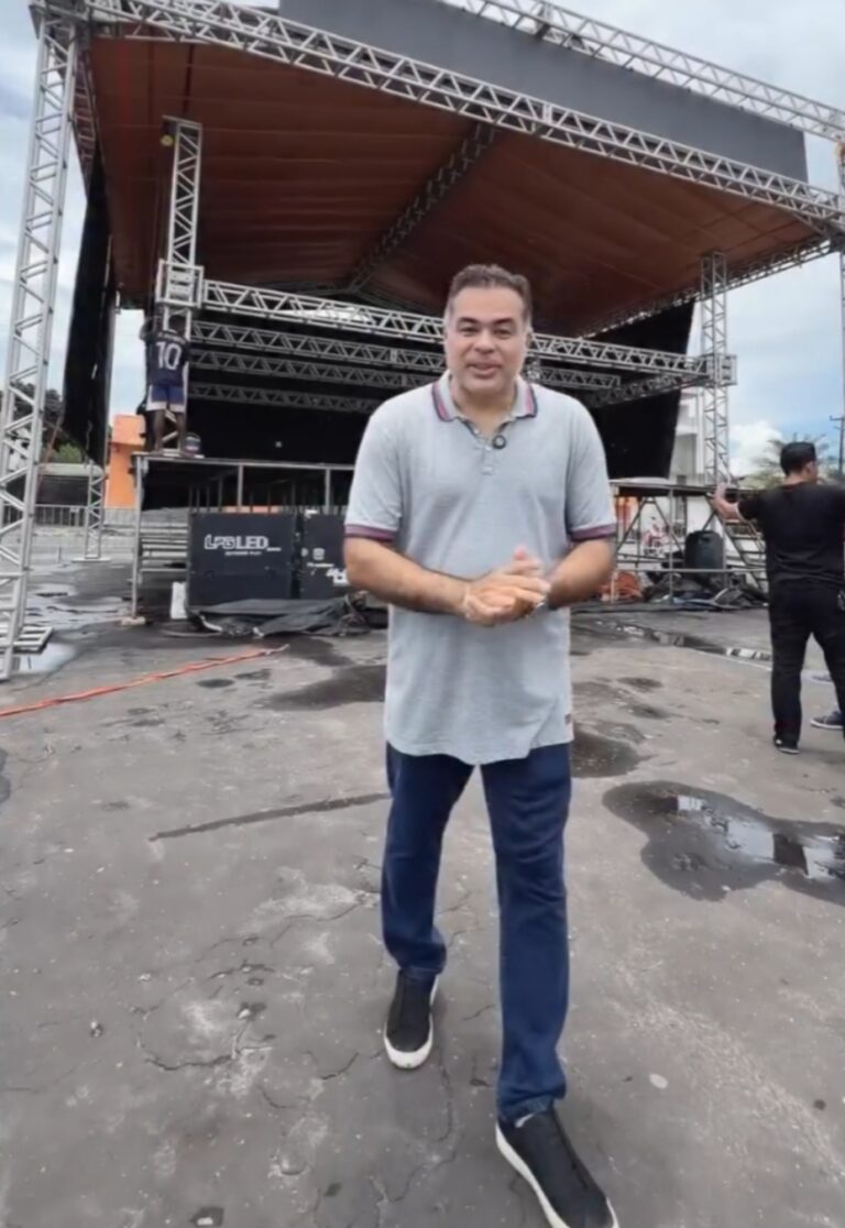 Leia mais sobre o artigo *Prefeito Joãozinho Pavão convida!* ✨  *Domingo de Ramos com fé, cultura e muita emoção nas ruas e no Rio Turiaçu, R$ 26.000,00 em prêmios e grandes shows.*  🌿 *Vamos juntos celebrar nossa tradição!* 🎉