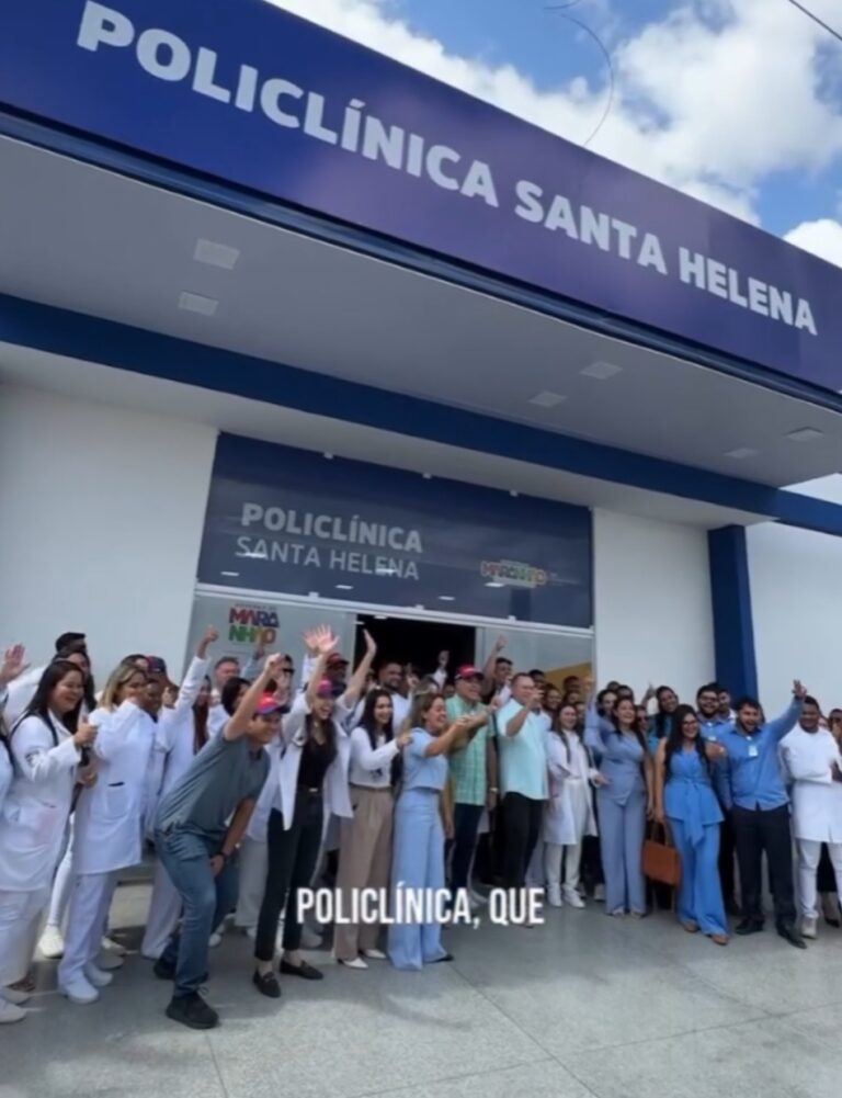 Leia mais sobre o artigo *Santa Helena-MA fez história neste sábado (11/04) com a chegada do primeiro aparelho de ressonância magnética da Baixada Maranhense.*  *A Policlínica atende a vários municípios, colocando a cidade como referência em saúde na região.*