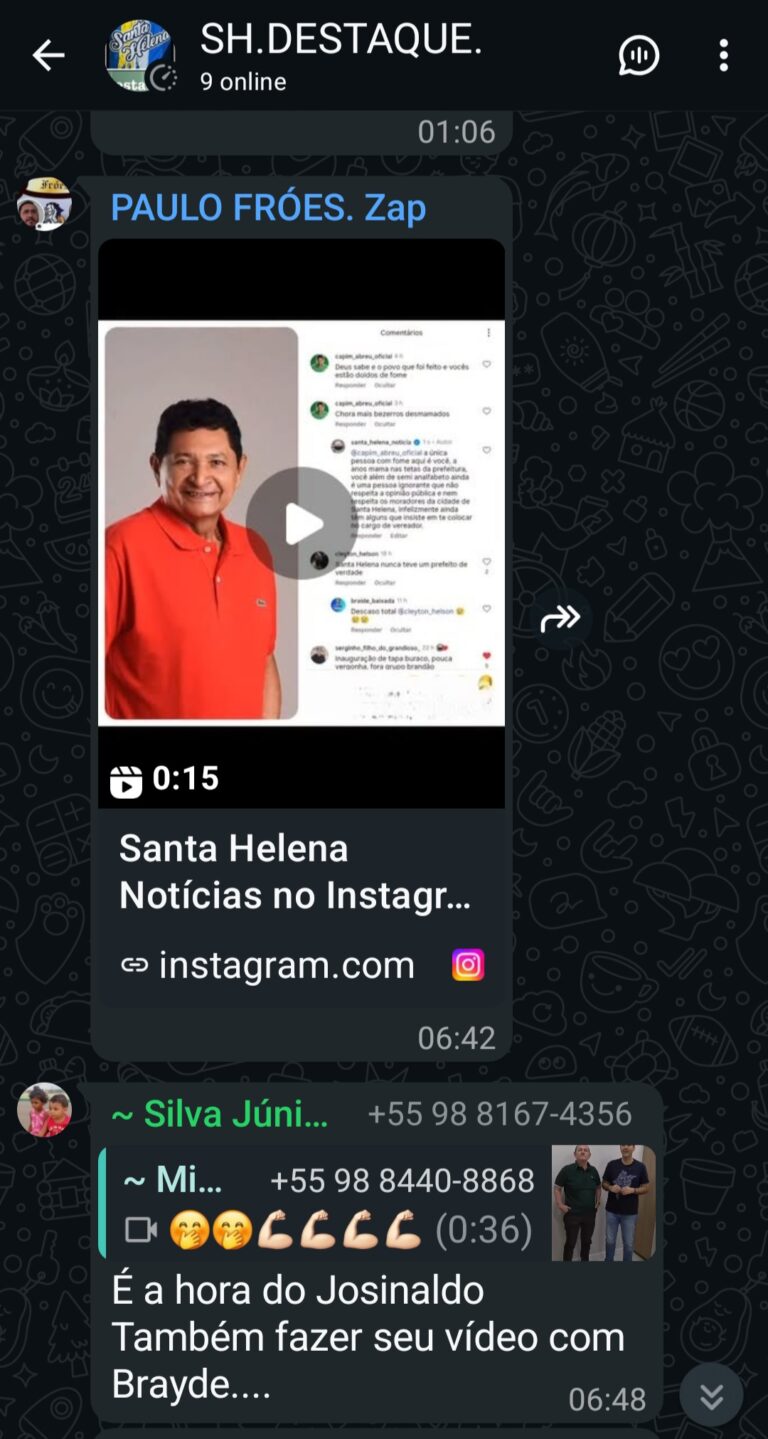 Leia mais sobre o artigo *Em meio a uma semana de conquistas em Santa Helena, a oposição fragilizada volta seus ataques ao vereador Capim — líder do governo e em seu 11º mandato — numa tentativa clara de desestabilizar quem sempre trabalhou pelo desenvolvimento do município.*