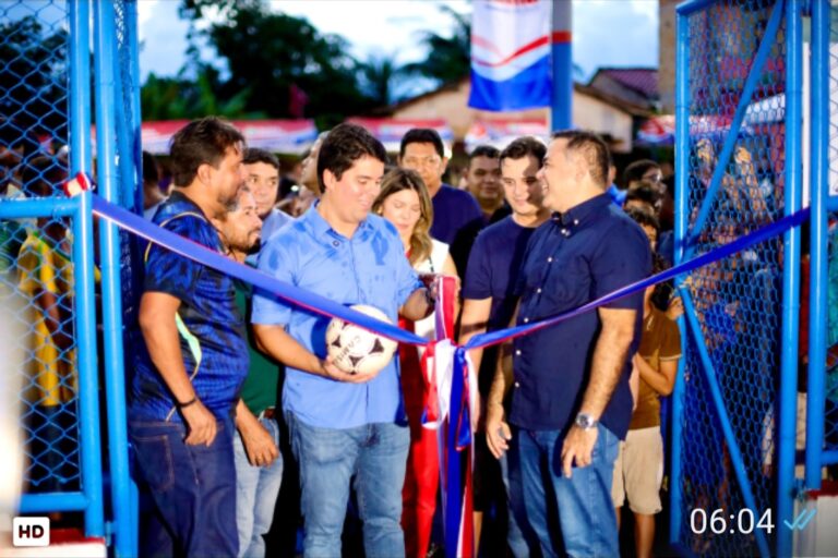 Leia mais sobre o artigo 🏟️✨ *Joãozinho Pavão entrega Arena Brasil e transforma sonho da comunidade da Morada Nova em realidade*