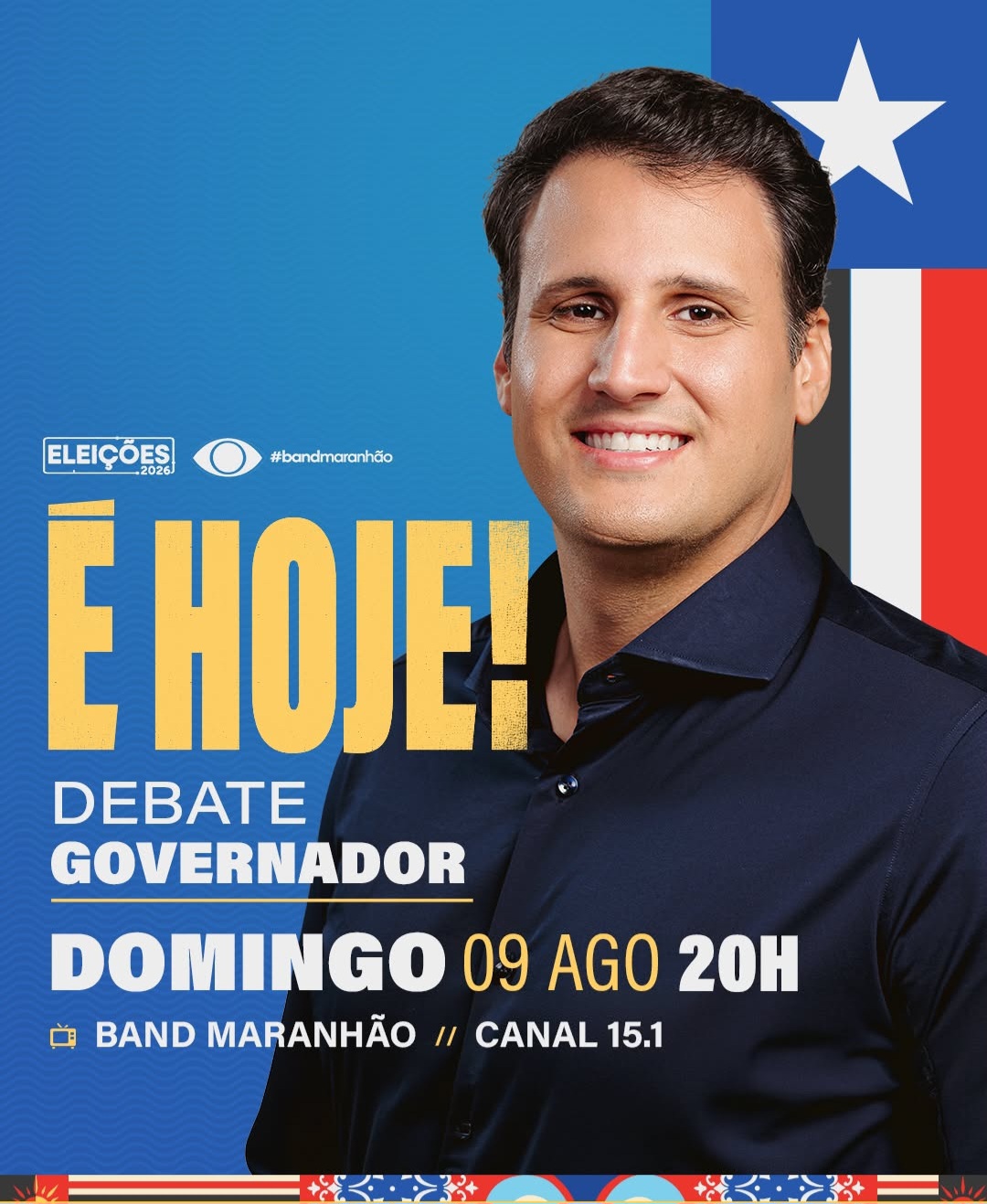 Leia mais sobre o artigo *Enquanto Orleans Brandão confirma presença e encara o confronto, tem candidato que parece estar tremendo diante do palco e procurando uma saída.*  ⚡ *DEBATE É PARA QUEM TEM CORAGEM DE ENCARAR O ELEITOR!*  📺 *ACOMPANHE AQUI, AO VIVO!*