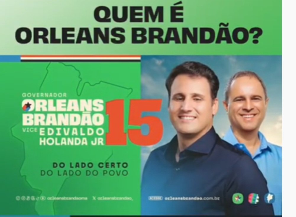 Leia mais sobre o artigo *Prazer, Orleans Brandão”: primeiro programa eleitoral emociona, resgata sua trajetória pelos 217 municípios e dá início à grande caminhada rumo ao Governo do Maranhão* 1️⃣5️⃣