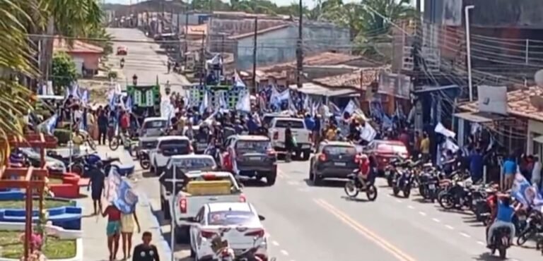 Leia mais sobre o artigo *Carreata de Braide em Turilândia vira “carreata da decepção”: mesmo com apoiadores trazidos de várias cidades, mobilização foi um fiasco*