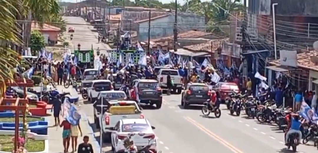 Leia mais sobre o artigo *Carreata de Braide em Turilândia vira “carreata da decepção”: mesmo com apoiadores trazidos de várias cidades, mobilização foi um fiasco*